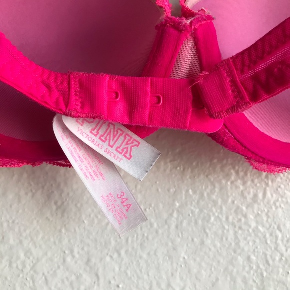 PINK by V.S. Lace Push-up Date Bra - Picture 5 of 6